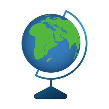World globe icon vector illustration Stock Illustration