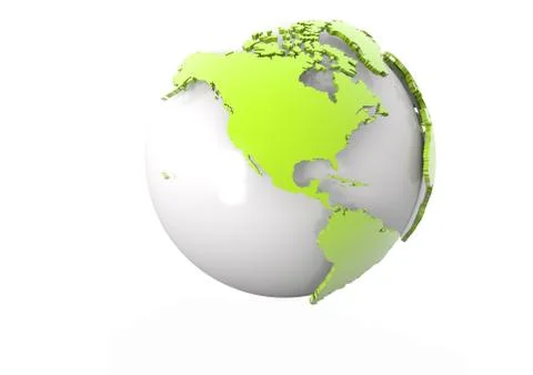 World globe Stock Illustration