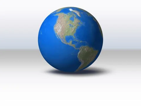 World globe 库存插图