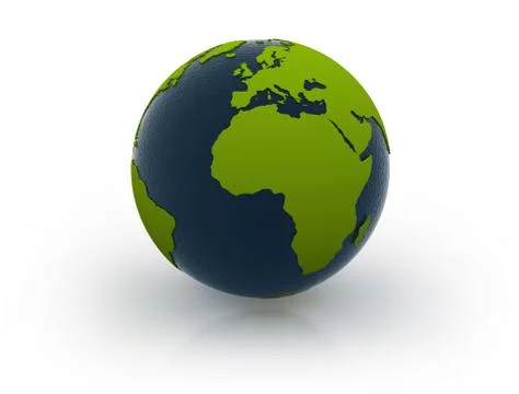 World globe Stock Illustration