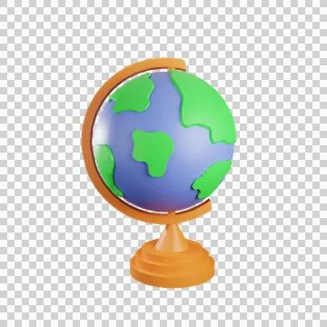 World globe Stock Illustration