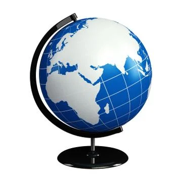 World globe illustration Stock Illustration