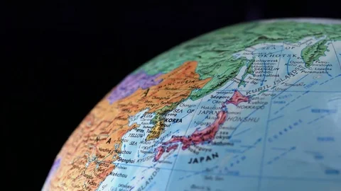 World Globe Rotation Stock Footage 72822400