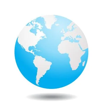 World globe vector Stock Illustration