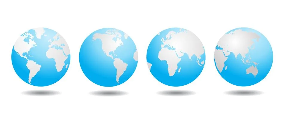 World globe vector Stock Illustration