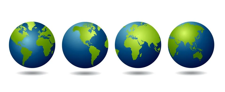 World globe vector Stock Illustration