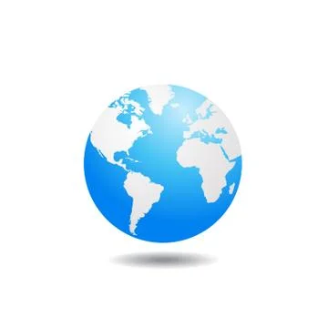 World globe vector illustration Stock Illustration