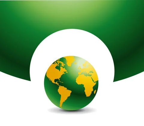 World globe vector illustration Stock Illustration