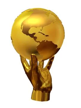 World in hand 스톡 일러스트