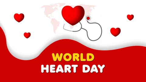 World Heart Day  Animation Stock Footage 246803466