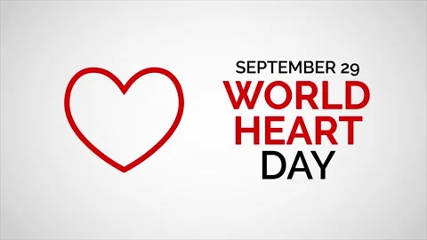 WORLD HEART DAY Stock Footage 134386573