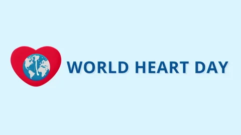 World Heart Day Globe Stock Footage 246739717