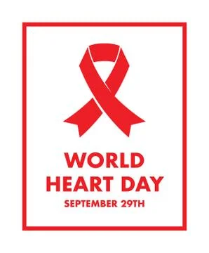 World heart day Stock Illustration