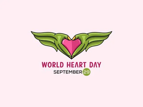 World heart day Stock Illustration