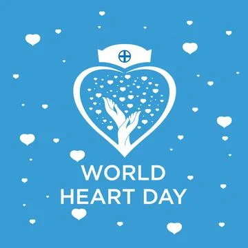 World heart day Stock Illustration