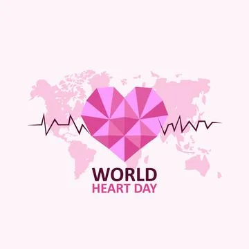 World heart day Stock Illustration