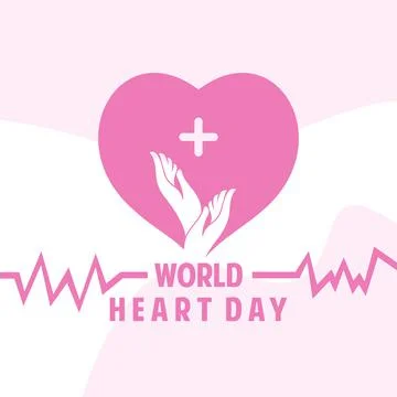 World heart day Stock Illustration
