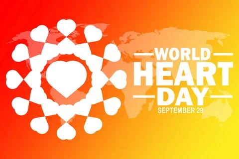 World Heart Day Иллюстрация