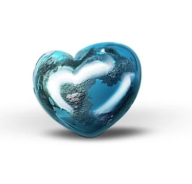 World heart Stock Illustration