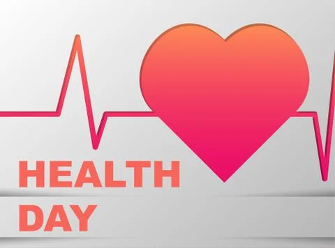 World heath day Stock Illustration