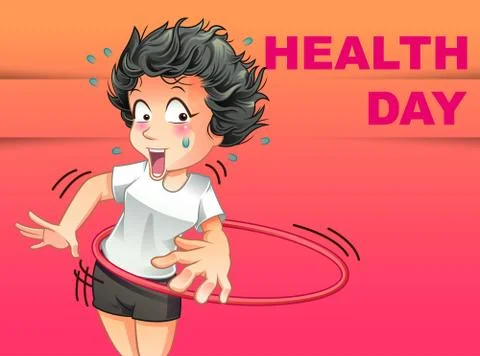 World heath day Stock Illustration