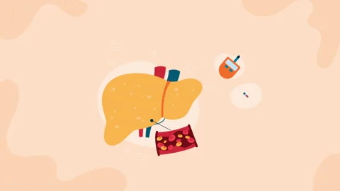 World Hepatitis Day Animation Background Stock Footage 288008364