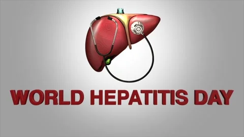 World hepatitis day Stock Footage 329550246