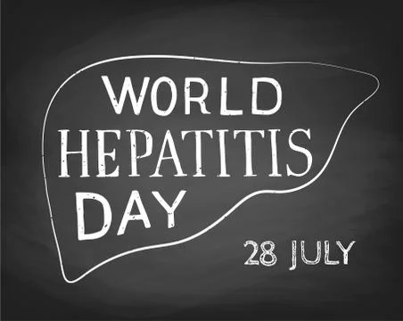 World Hepatitis Day Stock Illustration