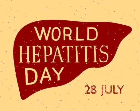 World Hepatitis Day Stock Illustration