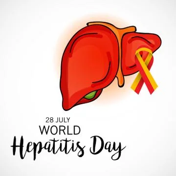World Hepatitis Day. Stock Illustration
