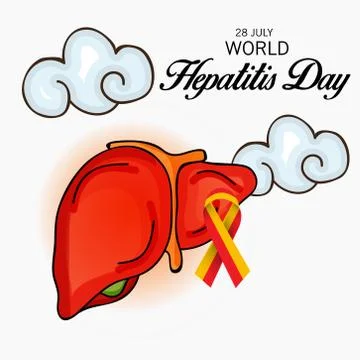 World Hepatitis Day. Stock Illustration
