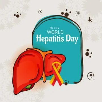 World Hepatitis Day. Stock Illustration