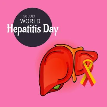 World Hepatitis Day. Stock Illustration