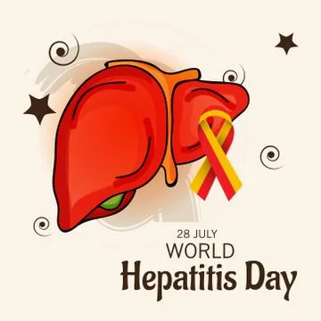 World Hepatitis Day. Stock Illustration