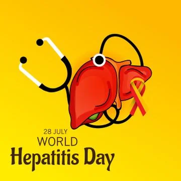 World Hepatitis Day. Stock Illustration