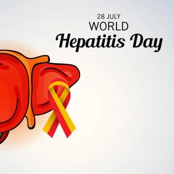 World Hepatitis Day. Stock-Illustration