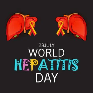 World Hepatitis Day. Stock Illustration