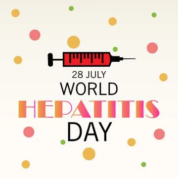 World Hepatitis Day. Stock Illustration