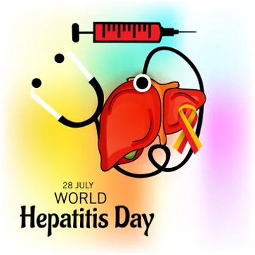 World Hepatitis Day. Stock Illustration