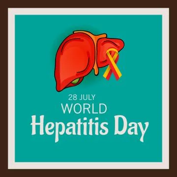 World Hepatitis Day. Stock Illustration