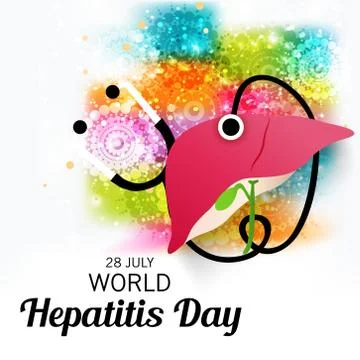 World Hepatitis Day. Stock Illustration
