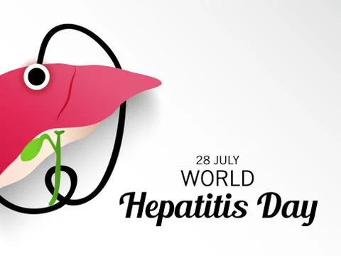 World Hepatitis Day. Stock Illustration