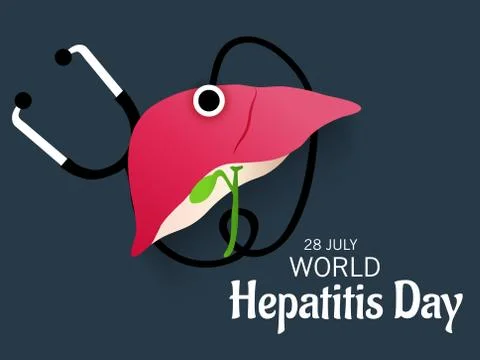 World Hepatitis Day. Stock Illustration