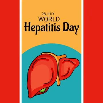 World Hepatitis Day. Stock Illustration