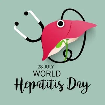 World Hepatitis Day. Stock Illustration