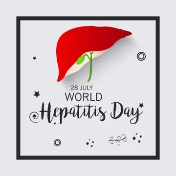 World Hepatitis Day. Stock Illustration