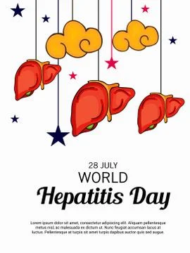 World Hepatitis Day. Stock Illustration