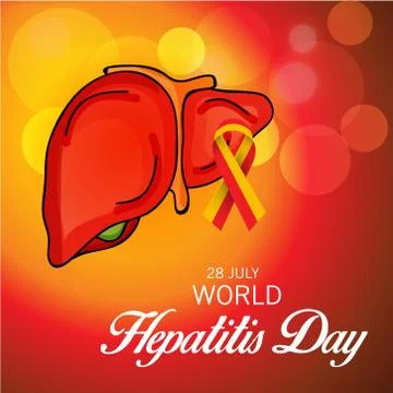 World Hepatitis Day. Stock Illustration