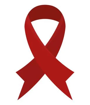 World hiv day ribbon Stock Illustration