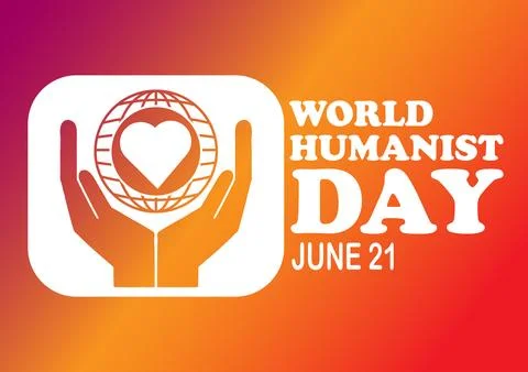 World Humanist Day Illustrazione stock